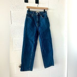 Everlane Curvy Way-High Jeans (Size 25)